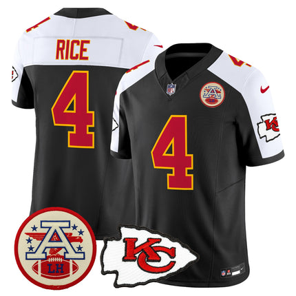 Men's Chiefs 2026 Lamar Hunt Patch Vapor Limited Jersey - All Stitched