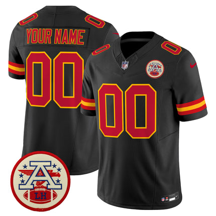 Chiefs 2026 Lamar Hunt Patch Vapor Limited Custom Jersey - All Stitched