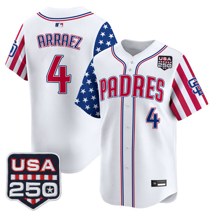 Men's San Diego Padres "America250 Edition" Vapor Premier Limited Jersey - All Stitched