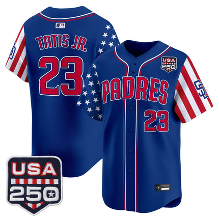 Men's San Diego Padres "America250 Edition" Vapor Premier Limited Jersey - All Stitched