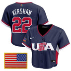 Navy / Clayton Kershaw / S