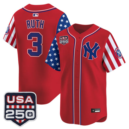 Men's Yankees "America250 Edition" Vapor Premier Limited Jersey - All Stitched