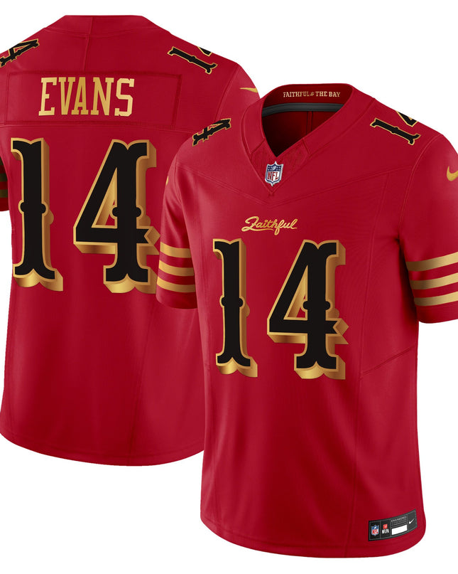 Men's San Francisco 49ers 2025 “Rivalries” Vapor Limited Jersey - All Stitched