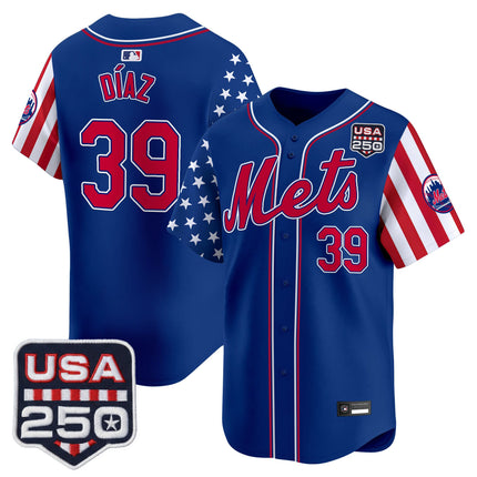 Men's New York Mets "America250 Edition" Vapor Premier Limited Jersey - All Stitched