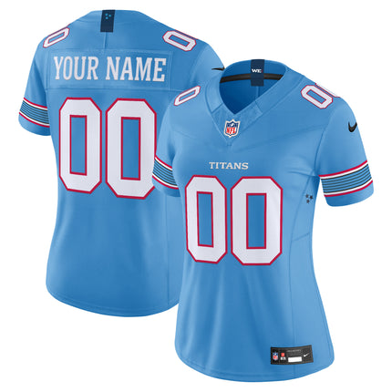 Tennessee Titans 2026 Vapor Limited Custom Jersey - All Stitched