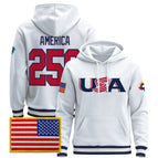 White / #250 America / S