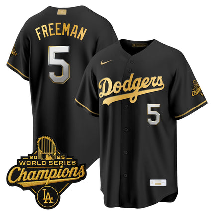 Men's Los Angeles Dodgers "Gold Collection" Premier Limited Jersey - All Stitched