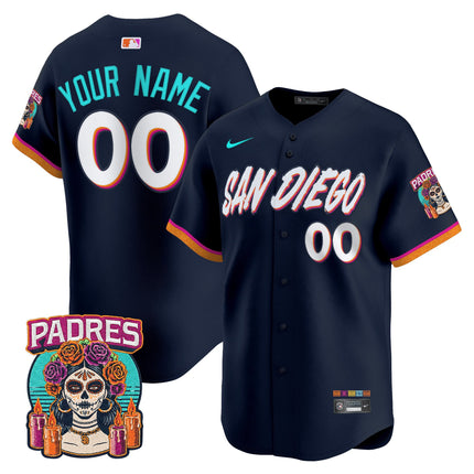 San Diego Padres 2026 City Connect Vapor Premier Limited Custom Jersey - All Stitched