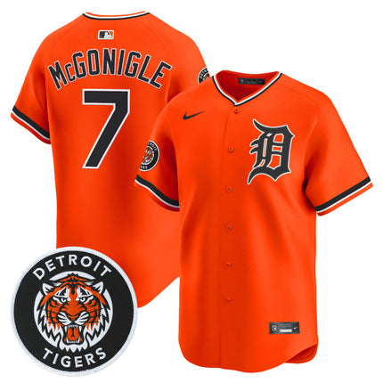 Men's Detroit Tigers 2026 Alternate Vapor Premier Limited Jersey - All Stitched