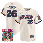 Cream / #26 Padres / S