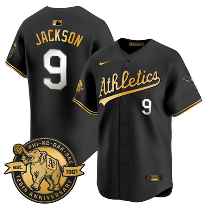 Men's Oakland Athletics 125th Anniversary Patch Vapor Premier Limited Jersey - All Stitched