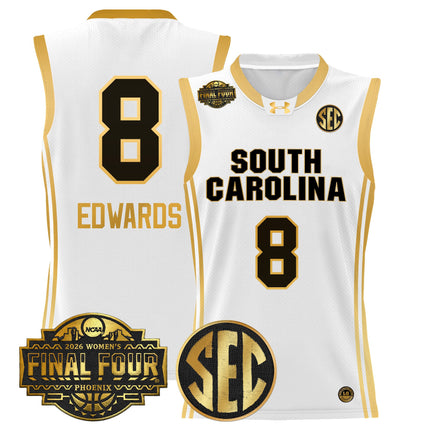 Men's Size South Carolina Gamecocks 2026 Women's Tournament Final Four Basketball Jersey - All Stitched