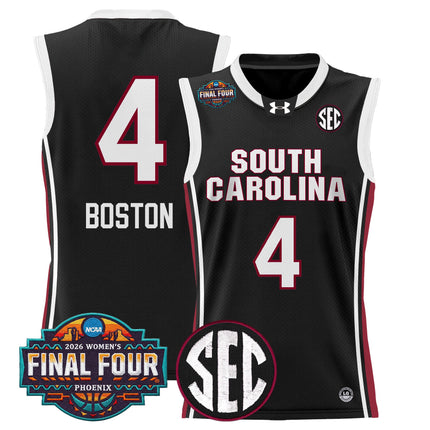 Men's Size South Carolina Gamecocks 2026 Women's Tournament Final Four Basketball Jersey - All Stitched