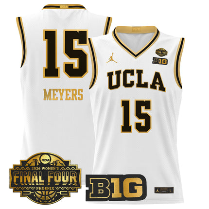 Men's size UCLA Bruins 2026 Women's Tournament Final Four Basketball Jersey - All Stitched