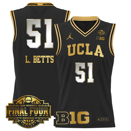 Men's size UCLA Bruins 2026 Women's Tournament Final Four Basketball Jersey - All Stitched