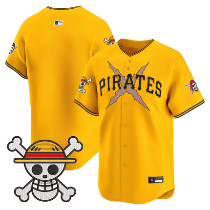 Men's Pittsburgh Pirates x One Piece Vapor Premier Limited Jersey - Stitched