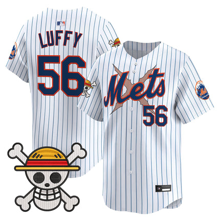 Men's New York Mets x One Piece Vapor Premier Limited Jersey - Stitched