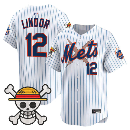 Men's New York Mets x One Piece Vapor Premier Limited Jersey - Stitched