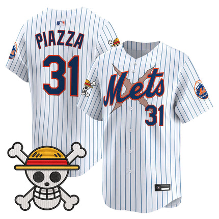 Men's New York Mets x One Piece Vapor Premier Limited Jersey - Stitched