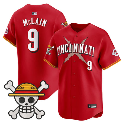 Men's Cincinnati Reds x One Piece Vapor Premier Limited Jersey - Stitched