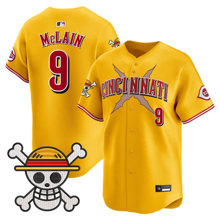 Men's Cincinnati Reds x One Piece Vapor Premier Limited Jersey - Stitched