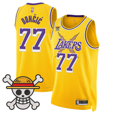 Men's Los Angeles Lakers x One Piece Swingman Jersey - Stitched
