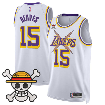 Men's Los Angeles Lakers x One Piece Swingman Jersey - Stitched