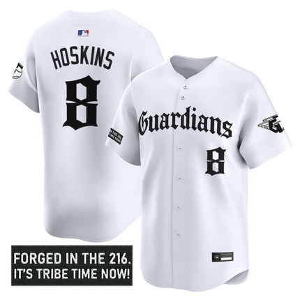 Men's Cleveland Guardians 'Gothic Iron Edition' Vapor Premier Limited Jersey - All Stitched