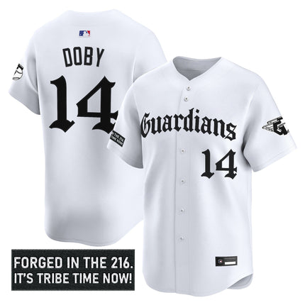 Men's Cleveland Guardians 'Gothic Iron Edition' Vapor Premier Limited Jersey - All Stitched