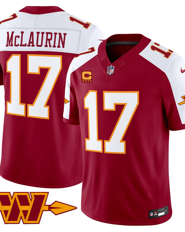 Men's Washington Commanders Throwback Vapor Limited Jersey - All Stitched