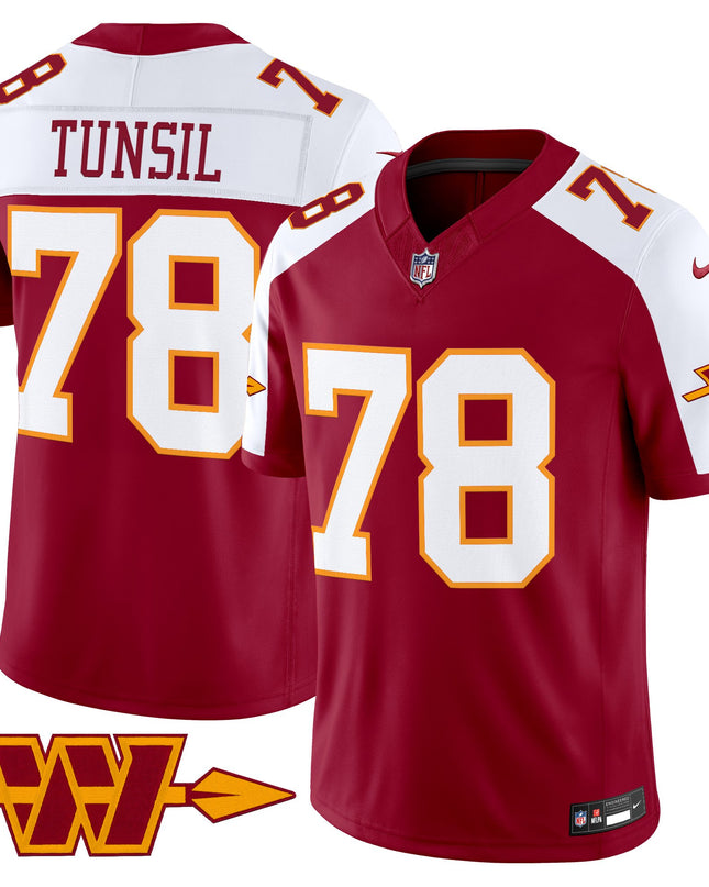 Men's Washington Commanders Throwback Vapor Limited Jersey - All Stitched