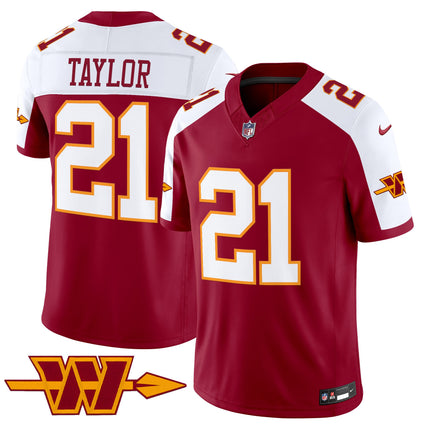 Men's Washington Commanders Throwback Vapor Limited Jersey - All Stitched
