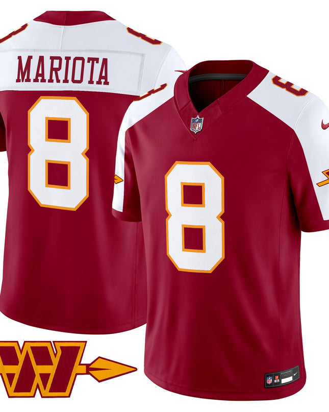 Men's Washington Commanders Throwback Vapor Limited Jersey - All Stitched