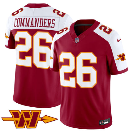 Men's Washington Commanders Throwback Vapor Limited Jersey - All Stitched