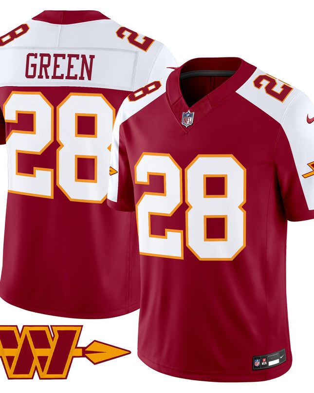 Men's Washington Commanders Throwback Vapor Limited Jersey - All Stitched