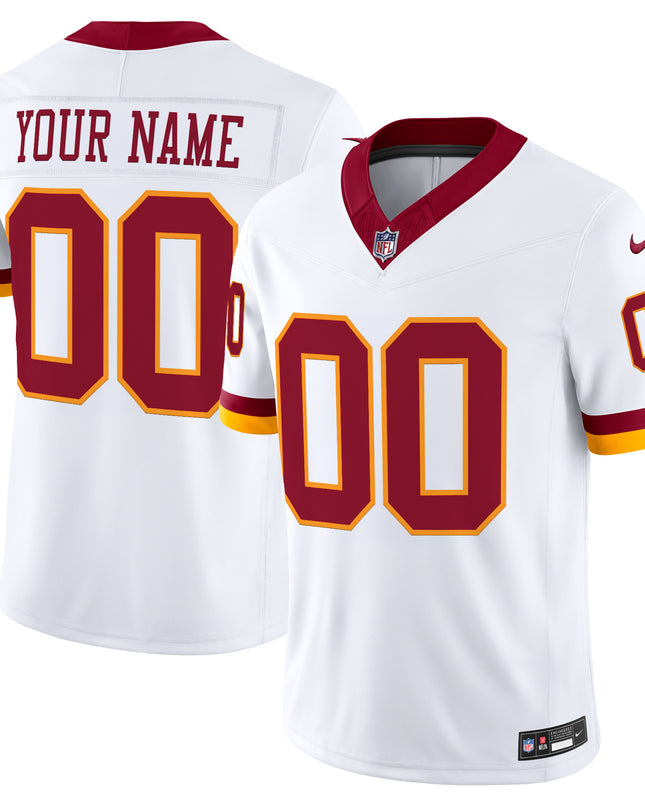 Washington Commanders Throwback Vapor Limited Custom Jersey - All Stitched