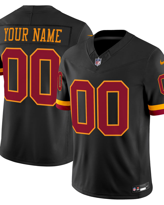Washington Commanders Throwback Vapor Limited Custom Jersey - All Stitched
