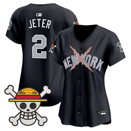 Women's New York Yankees x One Piece Vapor Premier Limited Jersey - Stitched