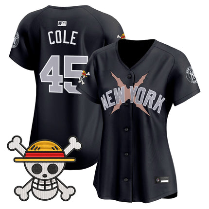 Women's New York Yankees x One Piece Vapor Premier Limited Jersey - Stitched