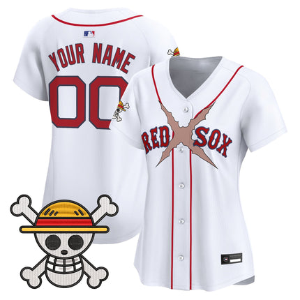 Boston Red Sox x One Piece Vapor Premier Limited Custom Jersey - Stitched