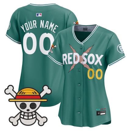 Boston Red Sox x One Piece Vapor Premier Limited Custom Jersey - Stitched