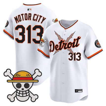 Men's Detroit Tigers x One Piece Vapor Premier Limited Jersey - Stitched