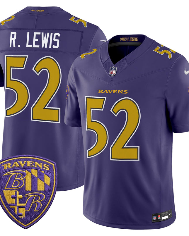 Men's Baltimore Ravens 2026 Vapor Limited Jersey - All Stitched