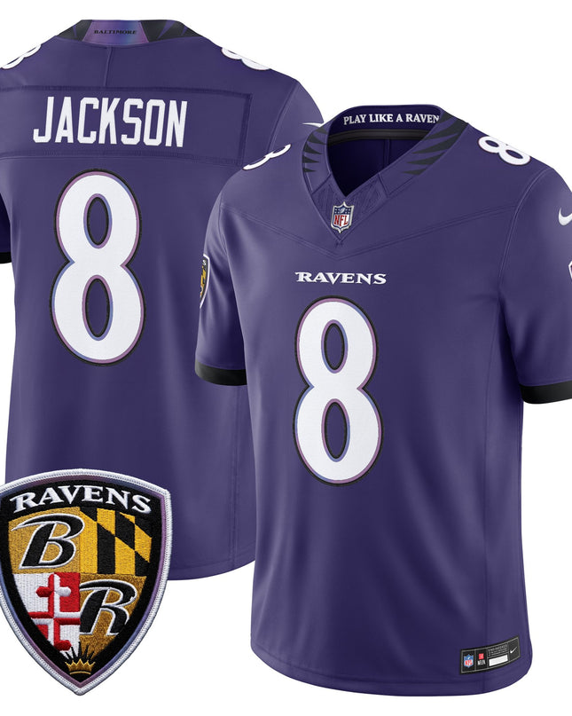 Men's Baltimore Ravens 2026 Vapor Limited Jersey - All Stitched