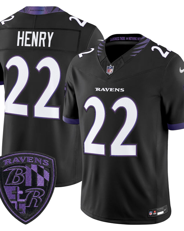 Men's Baltimore Ravens 2026 Vapor Limited Jersey - All Stitched
