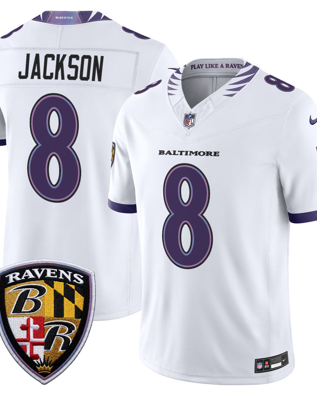 Men's Baltimore Ravens 2026 Vapor Limited Jersey - All Stitched