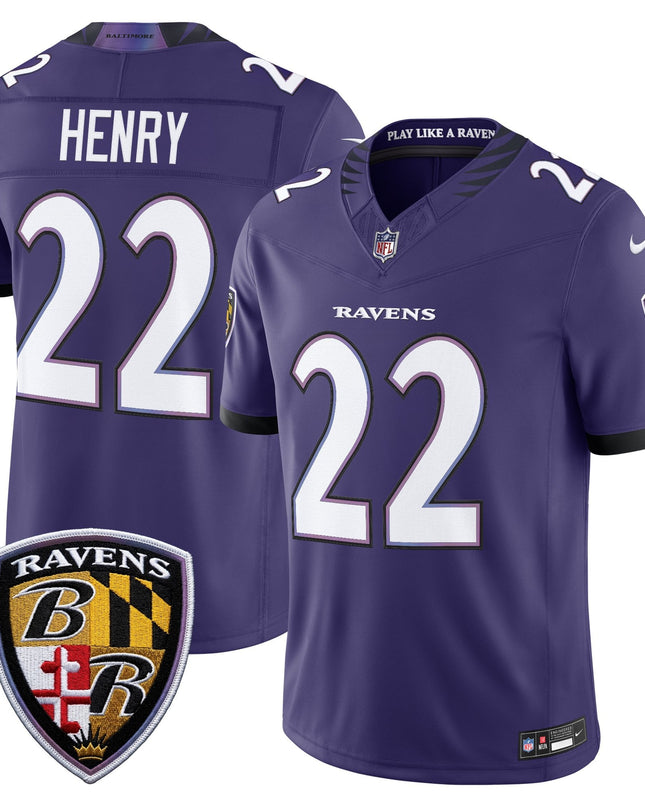 Men's Baltimore Ravens 2026 Vapor Limited Jersey - All Stitched
