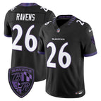 Black / #26 Ravens / S