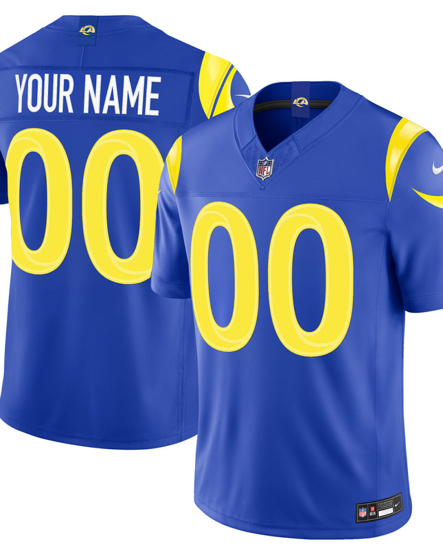 Los Angeles Rams 2026 Vapor Limited Custom Jersey - All Stitched