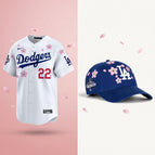 White + Blue Cap / Clayton Kershaw / S